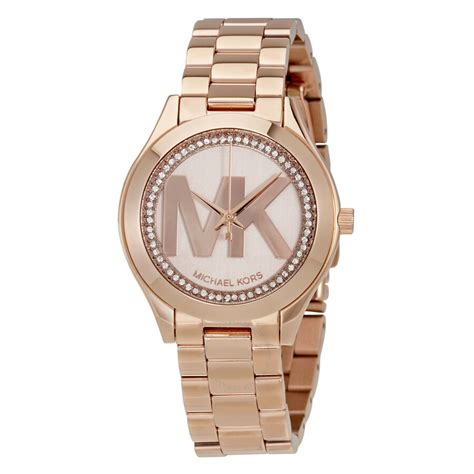 michael kors ladies mini slim runway watch|Michael Kors black runway watch.